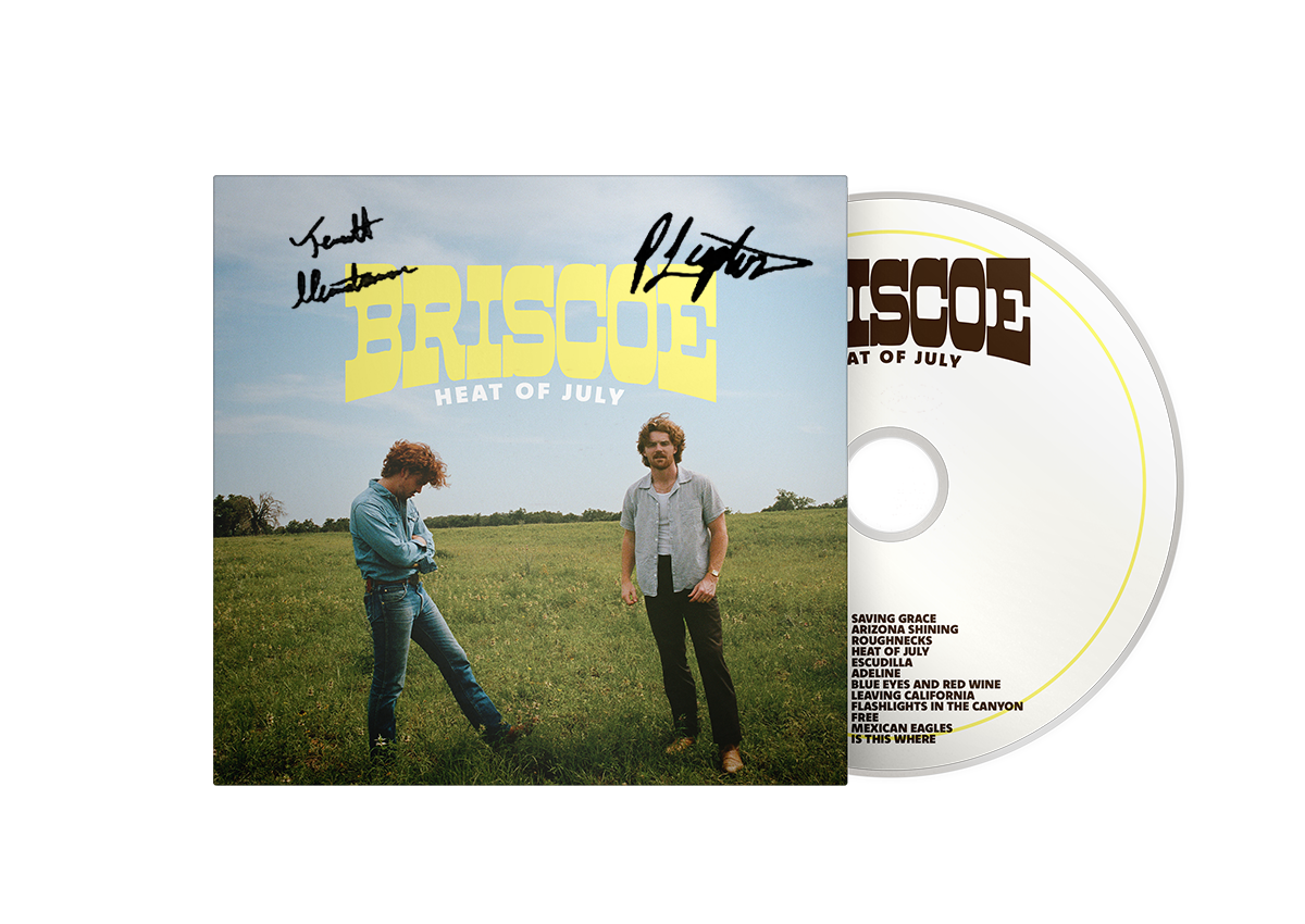 PRE ORDER - BRISCOE HEAT OF JULY CD SIGNED