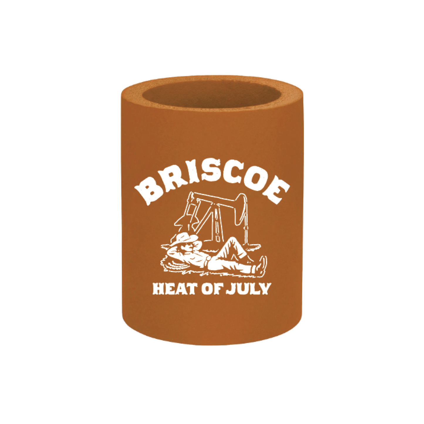 HEAT OF JULY KOOZIE - ORANGE