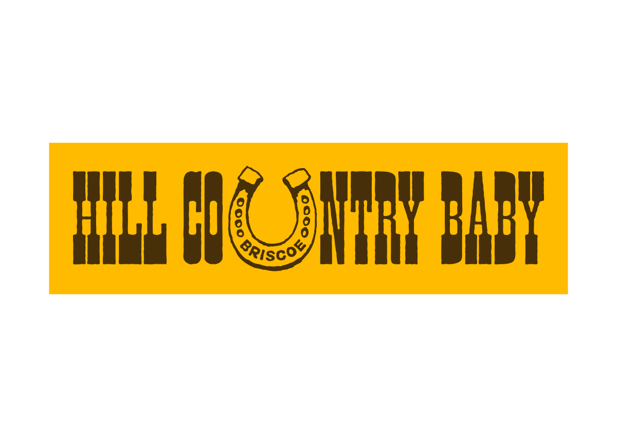 HILL COUNTRY BABY BUMPER STICKER