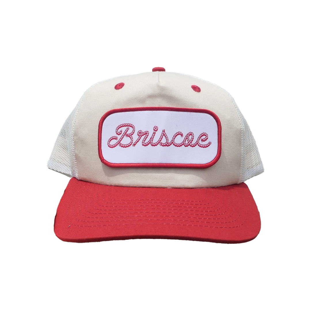 RED & WHITE PATCH LOGO HAT