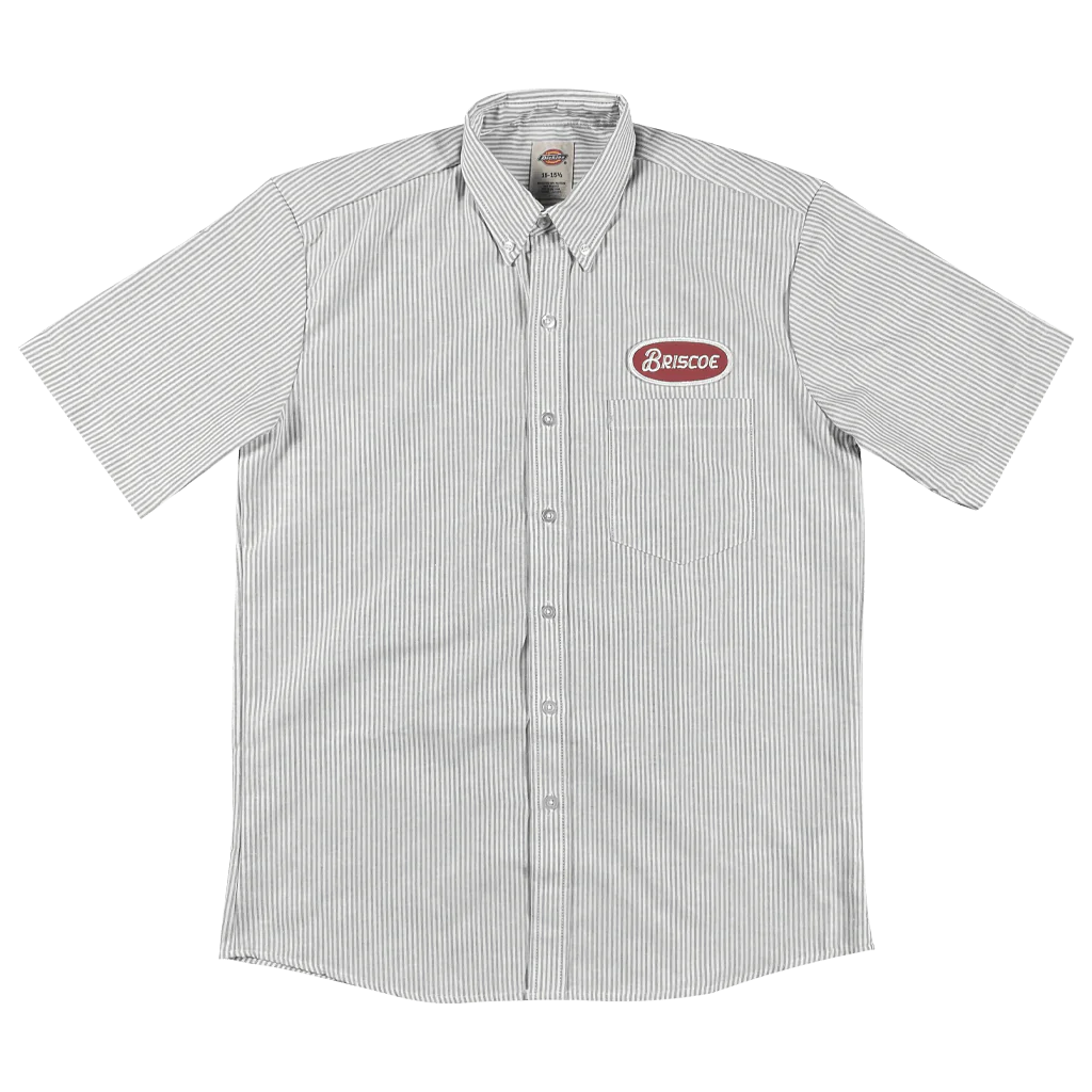 LOGO PATCH OXFORD BUTTON DOWN T-SHIRT