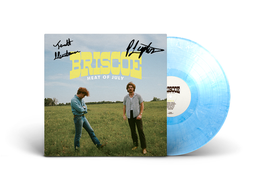 PRE ORDER - BRISCOE HEAT OF JULY VINYL MARBLED BLUE SIGNED