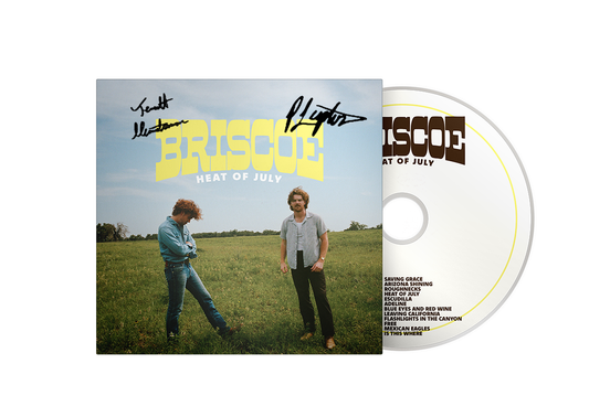PRE ORDER - BRISCOE HEAT OF JULY CD SIGNED