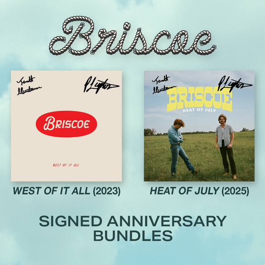 BRISCOE ANNIVERSARY VINYL BUNDLE  - SIGNED