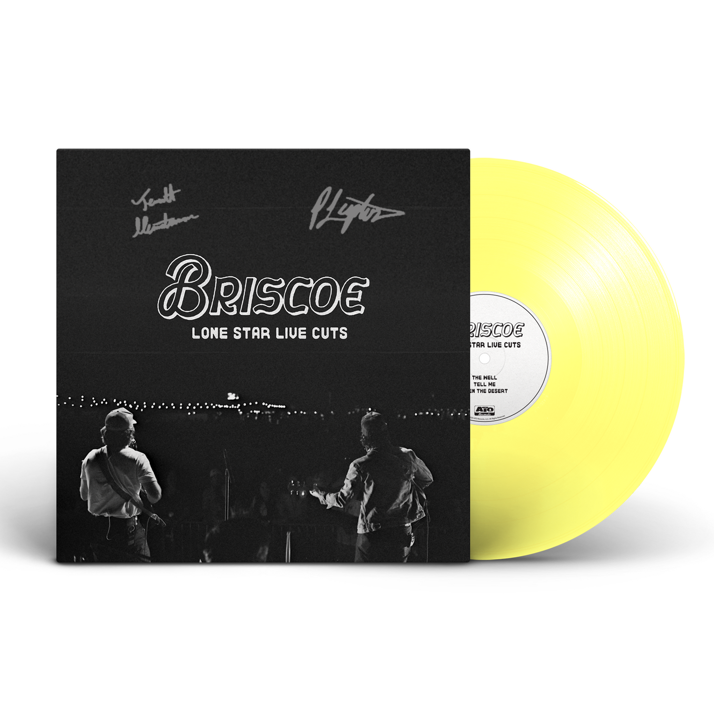 PRE ORDER -  BRISCOE LONE STAR LIVE CUTS EP  SIGNED